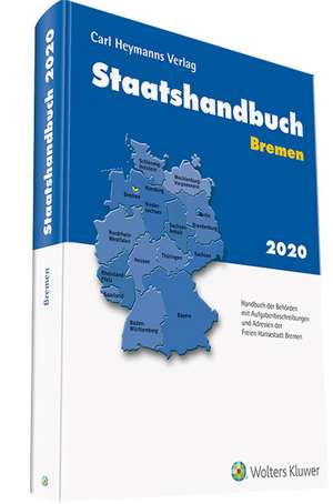 Staatshandbuch Bremen 2020 de Thomas Ehmke