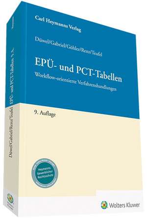 EPÜ- und PCT-Tabellen de Isabell Düwel