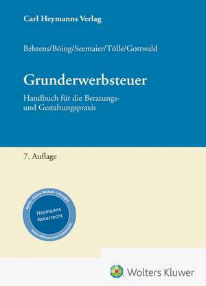 Grunderwerbsteuer de Stefan Behrens