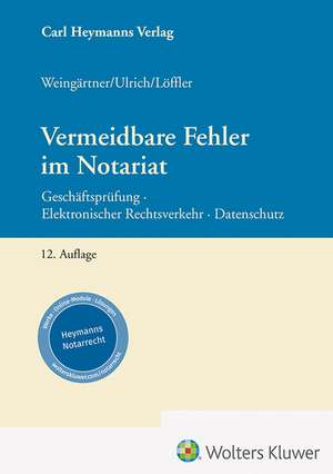 Vermeidbare Fehler im Notariat de Sebastian Löffler