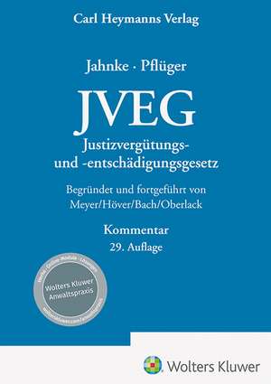 JVEG - Kommentar de Britta Jahnke