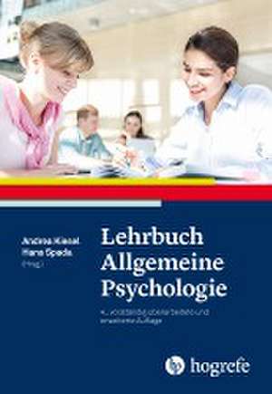 Lehrbuch Allgemeine Psychologie de Andrea Kiesel