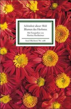 »Schönheit dieser Welt«. Blumen des Herbstes de Martina Hochheimer