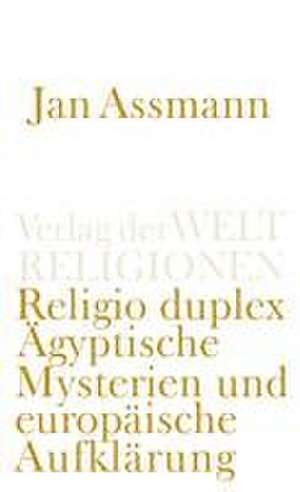 Religio duplex de Jan Assmann