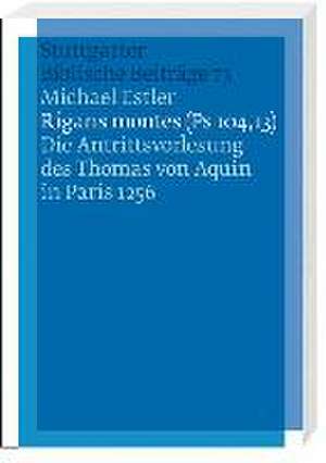 Rigans montes (Ps 104,13) de Michael Estler