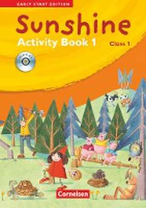 Sunshine - Early Start Edition 1. 1. Schuljahr Activity Book de Hugh L'Estrange