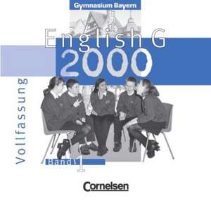 English G 2000 1. Audio-CDs. Bayern de Hellmut Schwarz