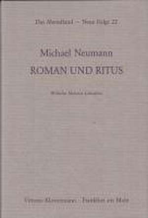 Roman Und Ritus: Wilhelm Meisters Lehrjahre