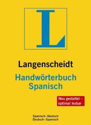 Langenscheidt Handwörterbuch Spanisch