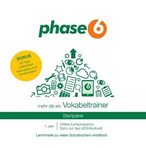 phase6 - mehr als ein Vokabeltrainer. Startpaket