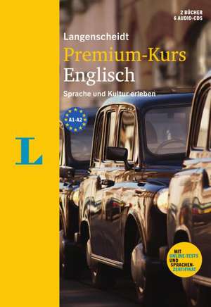 Langenscheidt Premium-Kurs Englisch - Sprachkurs mit 2 Büchern, 6 Audio-CDs, MP3-Download, Online-Tests und Zertifikat de Martin Bradbeer