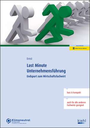 Last Minute Unternehmensführung de Yvonne Ernst