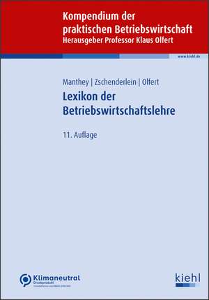 Lexikon der Betriebswirtschaftslehre de Patrick Manthey