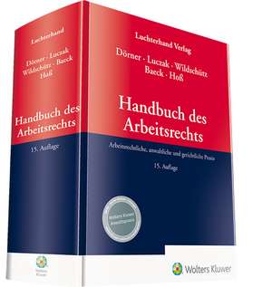 Handbuch des Arbeitsrechts de Klemens Dörner