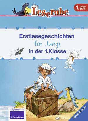 Erstlesegeschichten für Jungs in der 1. Klasse - Leserabe 1. Klasse - Erstlesebuch für Kinder ab 6 Jahren de Martin Klein