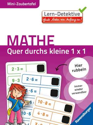 Lern-Detektive - Mini-Zaubertafel: Quer durch das kleine 1 x 1 de Loori