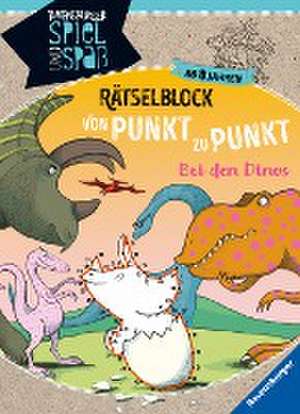 Rätselblock von Punkt zu Punkt: Bei den Dinos de Martine Richter