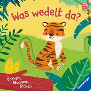 Was wedelt da? Spielbuch ab 18 Monaten, Bilderbuch, Pappbilderbuch de Tiny and Tim Limited