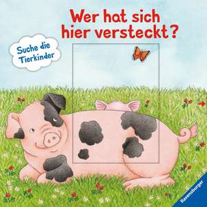 Wer hat sich hier versteckt? Suche die Tierkinder de Sabine Cuno