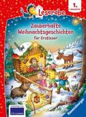 Zauberhafte Weihnachtsgeschichten für Erstleser - lesen lernen mit dem Leseraben - Erstlesebuch - Kinderbuch ab 6 Jahren - Lesen lernen 1. Klasse Jungen und Mädchen (Leserabe 1. Klasse) de Alexandra Fabisch