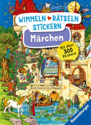 Wimmeln, Rätseln, Stickern: Märchen de Caryad