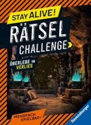 Ravensburger Stay alive! Rätsel-Challenge - Überlebe im Verlies - Rätselbuch für Gaming-Fans ab 8 Jahren de Rina Gregor