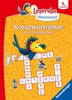 Ravensburger Leserabe Rätselspaß - Kreuzworträtsel zum Lesenlernen - 1. Lesestufe, Rätselbuch ab 6 Jahre de Martine Richter