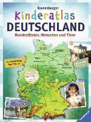 Ravensburger Kinderatlas Deutschland de Andrea Schwendemann