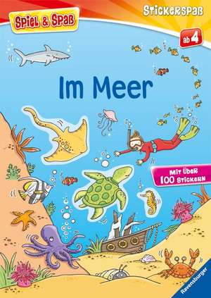 Spiel & Spaß - Stickerspaß: Im Meer de JESSICA GREENWELL