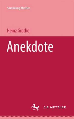 Anekdote de Heinz Grothe