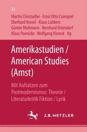 Amerikastudien / American Studies de Martin Christadler