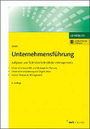 Meier, H: Unternehmensführung