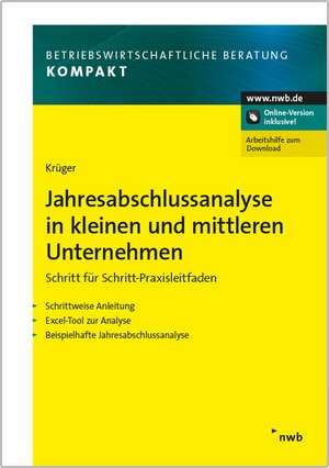 Jahresabschlussanalyse in KMU de Günther H. Krüger