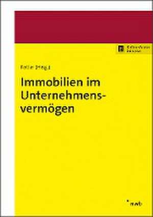 Immobilien im Unternehmensvermögen de Markus Rotter