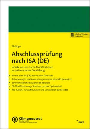 Abschlussprüfung nach ISA (DE) de Holger Philipps