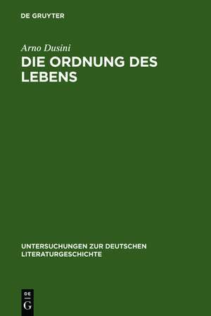 Die Ordnung des Lebens: Zu Franz Grillparzers "Selbstbiographie" de Arno Dusini