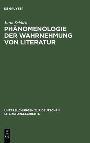 Phänomenologie der Wahrnehmung von Literatur: Am Beispiel von Elfriede Jelineks "Lust" (1989) de Jutta Schlich