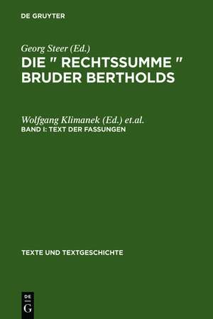 Text der Fassungen de Wolfgang Klimanek