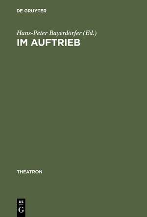 Im Auftrieb: Grenzüberschreitungen mit Goethes »Faust« in Inszenierungen der neunziger Jahre de Hans-Peter Bayerdörfer