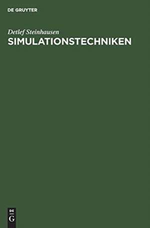 Simulationstechniken de Detlef Steinhausen