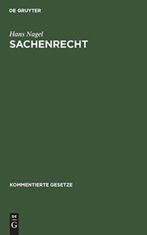 Sachenrecht de Hans Nagel