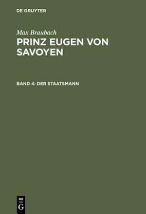 Staatsmann de Max Braubach