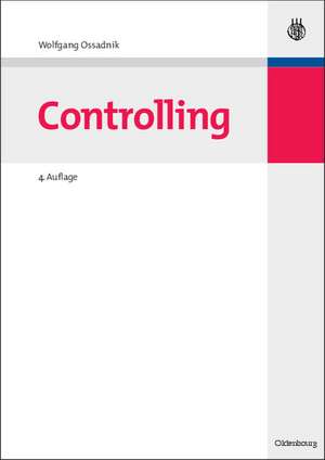 Controlling de Wolfgang Ossadnik