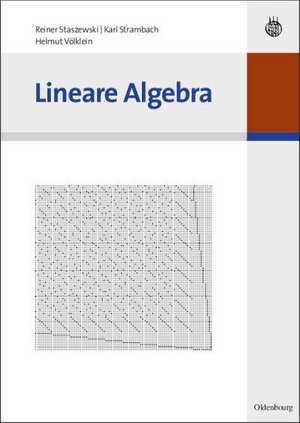 Lineare Algebra de Reiner Staszewski