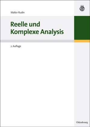 Reelle und Komplexe Analysis de Walter Rudin