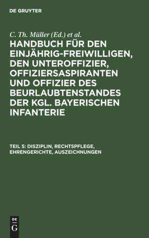 Disziplin, Rechtspflege, Ehrengerichte, Auszeichnungen de Th. v. Zwehl