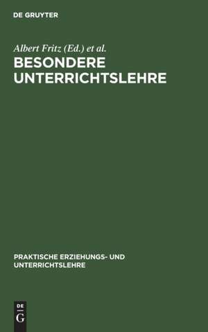 Besondere Unterrichtslehre de Karl Böhm