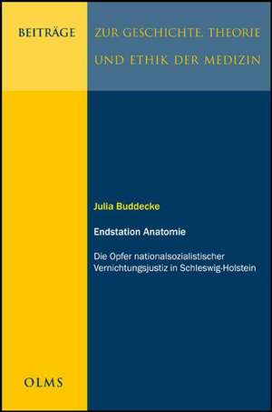 Endstation Anatomie de Julia Buddecke