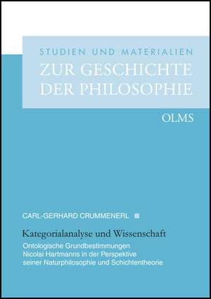 Kategorialanalyse und Wissenschaft de Carl-Gerhard Crummenerl