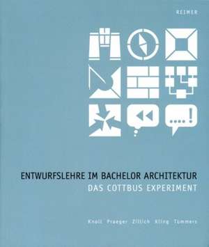 Entwurfslehre im Bachelor Architektur de Richard Knoll